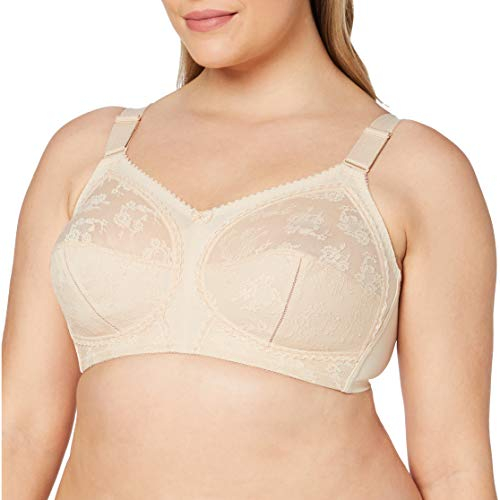 Triumph Womens Doreen X Non-wired Bra, Beige, 42D UK