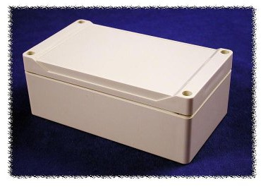 Hammond Electronics 1555J2GY Universal-Gehäuse 160 x 90 x 60 Polycarbonat Grau 1St.