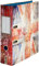 London - Heart of Great Britain - Ordner Aktenordner DIN A4 ca. 8 cm breit Motivordner England-Motiv Flagge Holz-Optik rot blau