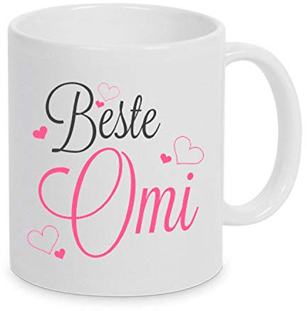 TassenKing(TM) - Beste Omi - Tasse - Kaffeetasse - Tasse mit Spruch