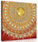 Forwall Bilder Canvas Orientalisch Orient Mandala groß Indische Schlafzimmer Wohnzimmer Leinwandbilder Wandbild Kunstdruck Wandbilder Wand Bild auf Leinwand Aufhängefertig (10120, O5 (40 x 40 cm))