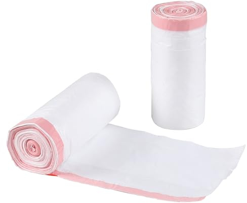 Gitany 10L Trash Bags with Drawstring, 125 Bags