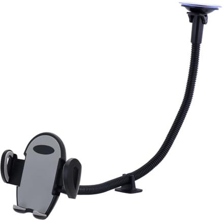 Windshield Car Phone Mount Universal Cell Phone Holder Car Long Arm Holder for iPhone Xs Max R X 8 Plus 7 Plus 6S Samsung Galaxy S9 S8 Edge S7 S6 LG Sony and More (20inch)