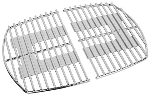 Stanbroil Gasgrill Verkleidungsstab Grillrost passend für Weber Q100 und Q1000 Series Grills, 2er Set