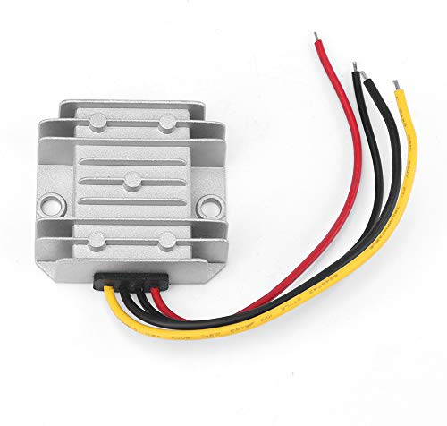 Xinwoer Voltage Regulator Module, DC12V/24V to 5V 10A 50W Step Down Converter, Voltage Regulator Module, Waterproof IP68