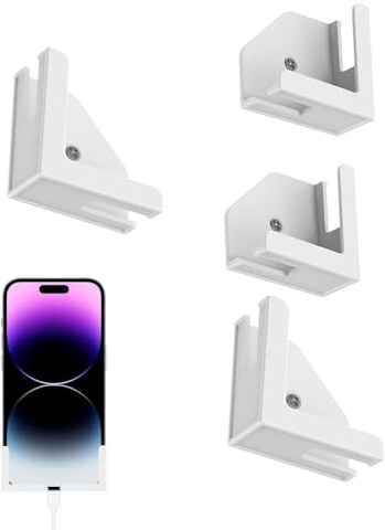 Surfplatta Väggfäste Hållare,Väggmonterad Tabletthållare | Smartphone Wall Tablet Dock | Hållare Montering Stativ för surfplatta Smartphones eReader Vägghållare Montering för hemmakont