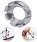 Llaves de Radios para Bicicleta/Llave Radios Bicicleta/Llave de Radios/Llave para Enroscar Pernos Hexagonales de Acero Inoxidable Universal