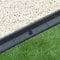 Monster Shop Bordure de Pelouse Flexible Bordure de Jardin Gazon Bordure de Chemin Bordure de Potager Bordure de Lit de Fleurs Bordure Surélevée en Caoutchouc Gazon Artificiel Gris | Lot de 6 x 1.2m