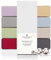 DarBene Spannbettlaken 180x200 Premium, Jersey 100% gekämmte Premium Baumwolle, atmungsaktiv, superweiches Bettlaken bis 30 cm Matratzenhöhe, Oeko-TEX, Weiß