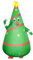 Funny Inflatable Christmas Tree Costumes Blow Up Suits Adults Man Unisex Fancy Party Blowup Dress with Blower Cosplay Outfit