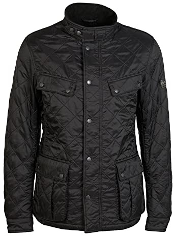 Barbour International Tourer Ariel Polar Quilted Jacket MQU1591BK91