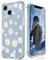 CAROKI for iPhone 14 Plus Clear Case, [Anti-Yellowing] with Small Daisy Pattern Clear Case Bumper Protective Shockproof Soft Silicon Cover Case for iPhone 14 Plus 6.7-Small Daisy