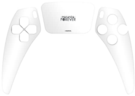 DeinDesign Skin kompatibel mit Sony Playstation 5 Controller PS5 Folie Sticker Black Panther Marvel Wakanda