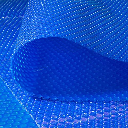 APLIQE Coperture per Vasca idromassaggio Swim Spa, pellicole isolanti Termiche a Bolle Coperte solari per Piscine interrate Fuori Terra e Piscine con Telaio Blu(3X6m/10X20ft)