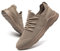 CAIQDM Damen Turnschuhe Sneaker Schuhe Damen Sportschuhe Laufschuhe Tennisschuhe Outdoor Running Damen Walkingschuhe Straßenlaufschuhe rutschfest Atmungsaktiv Leichtgewichts Braun 38
