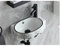 Mini Waschbecken Klein Waschbecken Gäste Wc Porzellan Keramik Eckwaschbecken Wandhalterung Waschbecken Ovales Badezimmer Gefäß Waschbecken Weißes Gefäß Waschbecken Waschtisch Mit Überlauf (heißer Und