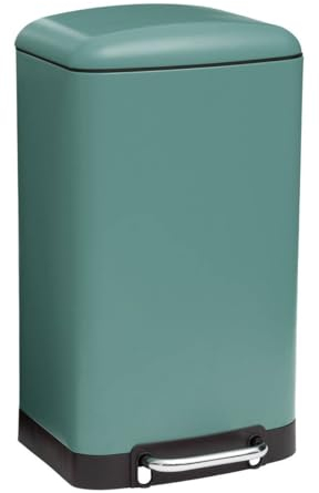 5 five simply smart Poubelle à pédale métal 30l ariane vert