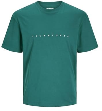 JACK & JONES Men's Jjestar Jj Tee SS Noos T-Shirt, deep Teal, M