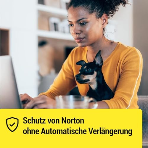 Virenschutz von Norton Security Deluxe 5 Geräte - 1 Jahr - 2024 / 2025 - PKC - Product Key Card - Antiviren Software - für Windows, Mac, Android, iOS (Ohne Abo)
