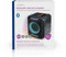Nedis Bluetooth-Party-Lautsprecher - max. Batteriespielzeit: 5 Std - 150 W - Tragegriff - Partylicht - Verknüpfbar - Equalizer - Orange/Schwarz