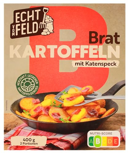 Echt vom Feld Brat-Kartoffeln mit Katenspeck, 10er Pack (10 x 400g)