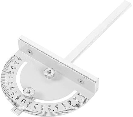 CRILSTYLEO Woodworking Tool Accessories Miter Gauge for Table Saw Table Saw Miter Gauge Angle Finder Steel