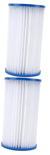 Gogogmee 2stücke Wiederverwendbarer Poolfilter Für Effiziente Schwimmbadfilterkartusche Zur Reinigung Von Wasser Einfach Zu Bedienen Reinigen Für Sauberes Poolvergnügen