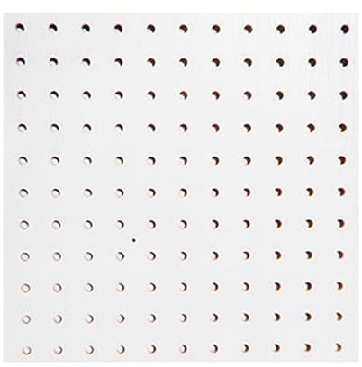 Nähgarnhalter für 100 Spulen, Wandmontage, Nähgarn, Stecktafel, Stecktafel, Wand-Organizer mit 25 Holzstäbchen, Weiß, 300 x 300 mm