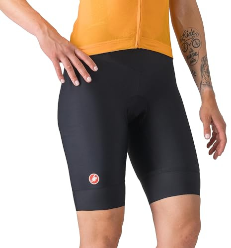 CASTELLI Pantaloncini da donna Prima 2 DT Bibshort, Endurance per ciclismo su strada e gravel con imbottitura e riflettività ad alta visibilità