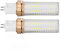 OPPWONG Garage Door Light Bulbs, 2000LM 20W G12 LED Corn Light Bulb Light Bulbs for Garage Door Opener Garage Opener Light Bulb with 360 Degree Lighting Angle for Ceiling Floor Lamps