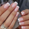 French Nails White Full Set Fake Nails Elegant French Design for Women and Girls 24 Psc