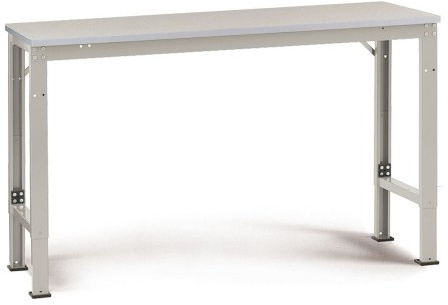 Universal-Arbeitstisch - Spezialvers. AU7071.7035 (BxHxT) 1500 x 722-1022 x 1200 mm Hellgrau