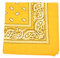 Kaiser Bandana für Herren, Paisleymuster, Baumwolle Gr. One size, gold