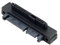 CY SFF-8482 SAS ángulo recto de 90 grados 22 pines a 7 pines + adaptador de disco duro SATA de 15 pines