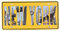 Shinewe New York Nummernschild Vintage Old House Wanddekoration Garage Kunst Wandposter 15 x 30 cm