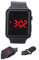 Brrnoo Leuchtende Elektronische Uhr, Intelligente Armbanduhr, Stilvolle Armbanduhr, Digitales Uhrenarmband - Ziffern Wasserdicht(schwarz)