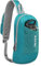G4Free Sling Bag RFID-blockierender Crossbody-Rucksack mit Vordertasche, Wandern, Tagesrucksack, Brusttasche für Damen und Herren, blau - peacock blue, Einheitsgröße