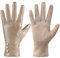 RSHHCXR Winter-Lederhandschuhe für Damen, mit Touchscreen-Texten, warmes Kaschmirfutter, winddicht, Wildleder, Fahrhandschuhe, Beige, Small / Medium