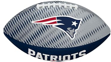 Wilson American Football NFL Team Tailgate, Gummi, Junior, Blau/Rot