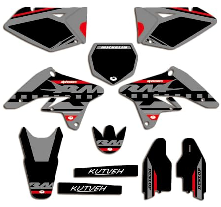 ENARUI Dekor Aufkleber Decals Graphics für Suzuki RMZ 250 RMZ250 2007 2008 2009