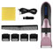 dijiusidy Elektrische Haarschneidemaschine Einstellbarer kabelloser Barber Man LED Anzeige Keramiktrimmer Geräuscharmer Rasierer mit Limit Haarbürsten, Rosa