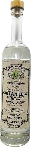 Mezcal Quitamiedos, 100% Agave Cenizo, Joven 40% ALC. VOL. 700ML.