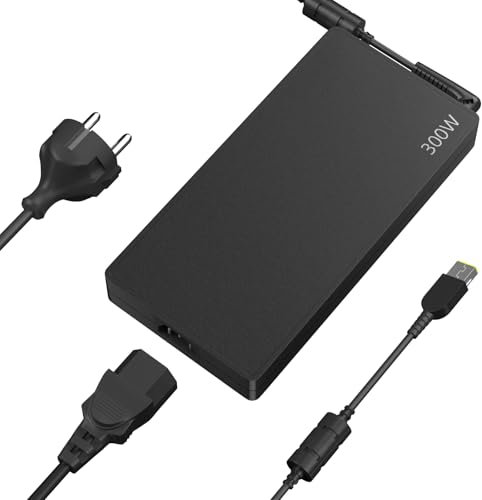 300W 20V 15A AC Ladegerät passend für Lenovo ThinkPadR9000P R9000K Y9000K Y9000X R7000P 9000P 9000K Legion 5 5i 5P 7 Pro 15 16 17 C7 S7 Y540 Y545 Y740 Laptop Netzteil