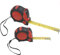 Meistercraft Bandmaß-Set 2-teilig - 5 m & 7,5 m - Magnetischer Endhaken - Automatische Aufrollfunktion - Präzise Skala in Meter & Inch/Maßband mit Soft-Griff/Metermaß/Massband / 6508080
