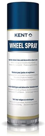 KENT Spray Acrílico Plateado para Llantas, 500ml