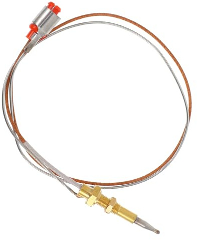 VALICLUD Thermoelement 40cm mit Flammenausfallsicherung für Einbauherde Präziser Messkopf Gasbrenner Ersatzteil für Grill und Kamin