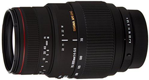 Sigma 70-300 mm F4,0-5,6 DG APO Makro-Objektiv (58 mm Filtergewinde) für Pentax Objektivbajonett