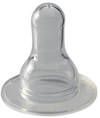 nip Trinksauger Rund, Silikon, 0 Monate+, M (Milch)