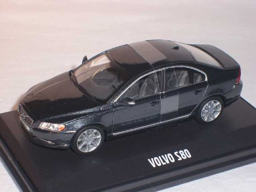 Motorart Volvo S80 S 80 2009 Executive Schwarz Grau 1/43 Modell Auto Modellauto