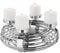 Fink - Adventskranz - Ventura - Metall - Silber - Ø 60 cm